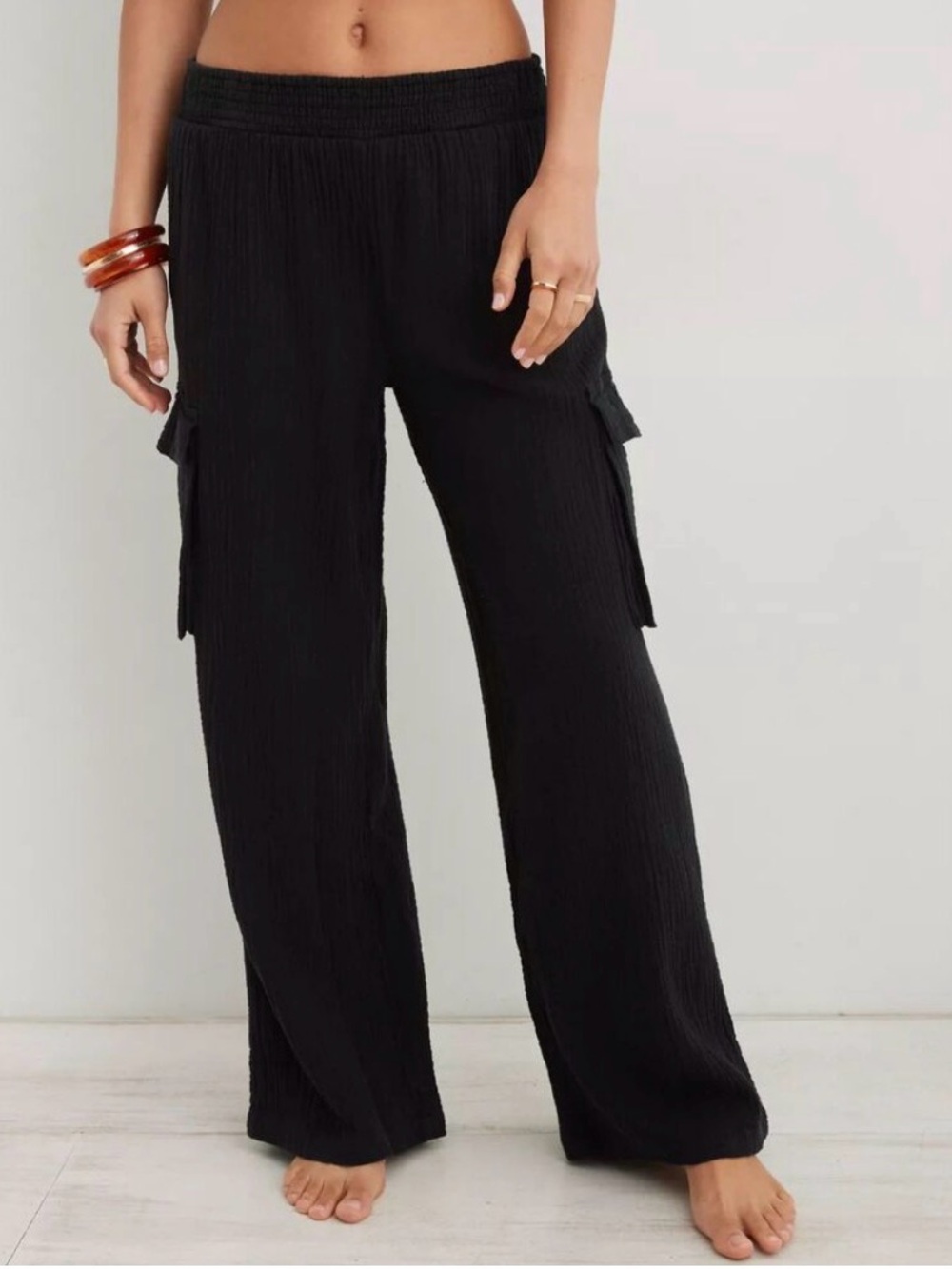 aerie wide leg pants